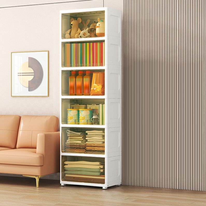 Armoire de garde-robe contemporaine avec des jambes en plastique non conservateur Armoire