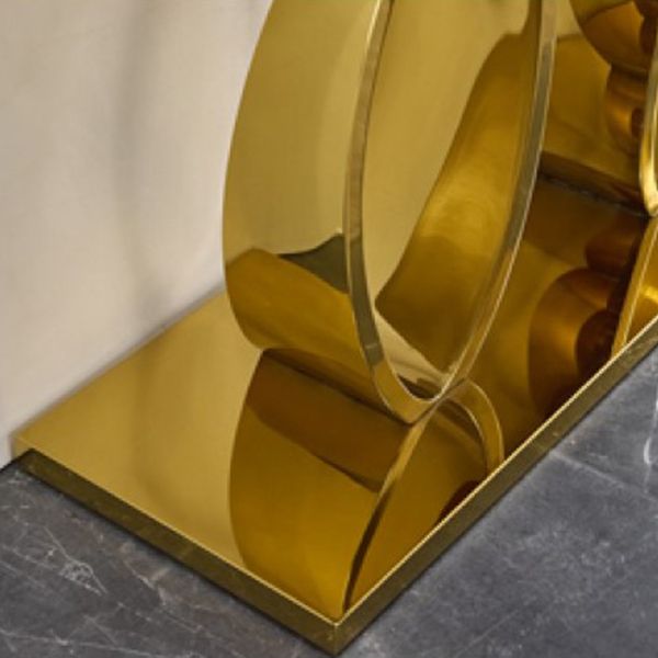 16 inch Wide Accent Table Rectangle Shape Console Table for Hall