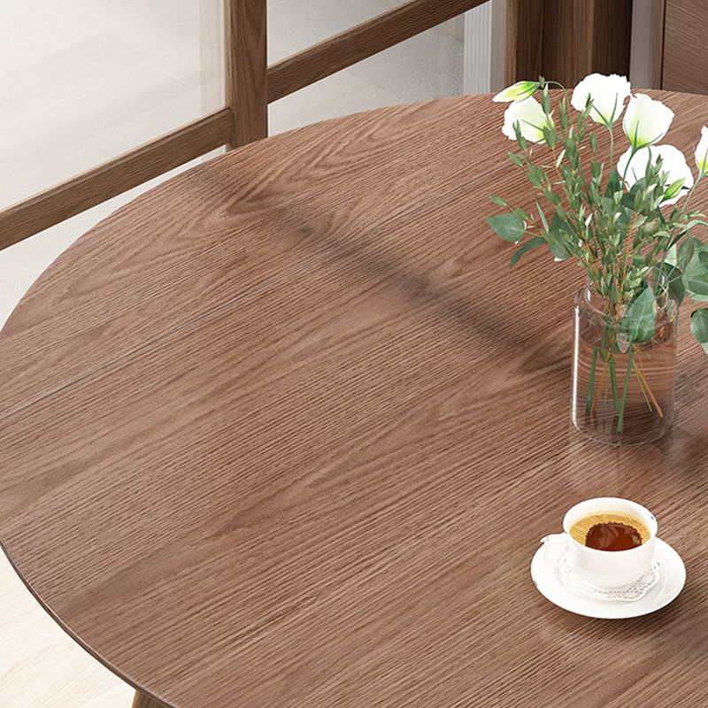 Solid Wood Dining Table Modern Brown 4 Legs Dining Table for Home Use Clearhalo 'Dining Tables & Seating' 'Dining Tables' 'dining_table' 'Furniture' 'furniture_dining_table' 'Kitchen & Dining Furniture' 'kitchen' 'kitchen_dining_table' 1200x1200_d5cee45b-0214-4d77-96fd-e2f9be799932