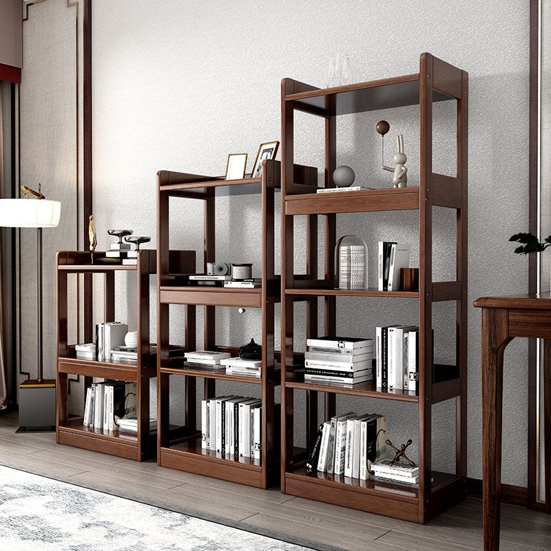 Modern Open Back Standard Bookshelf Wooden Bookcase With Shelves Clearhalo 'Bookcases' 'furn' 'furn_bookcases' 'Furniture' 'Office Furniture' 1200x1200_d5cf3c1d-adca-49c2-9668-82b67dc2d599