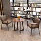 Solid Wood Brown Tone Dining Table Modern Double Pedestal Table for Dining Room Clearhalo ' dining_table' 'Dining Tables & Seating' 'Dining Tables' 'furn' 'furn_dining_table' 'Furniture' 'furniture_dining_table' 'Kitchen & Dining Furniture' 'kitchen&dining_furn' 'kitchen' 'kitchen_dining_table' 1200x1200_d5d1c09d-606f-46f1-bdac-a94f645f7e4f