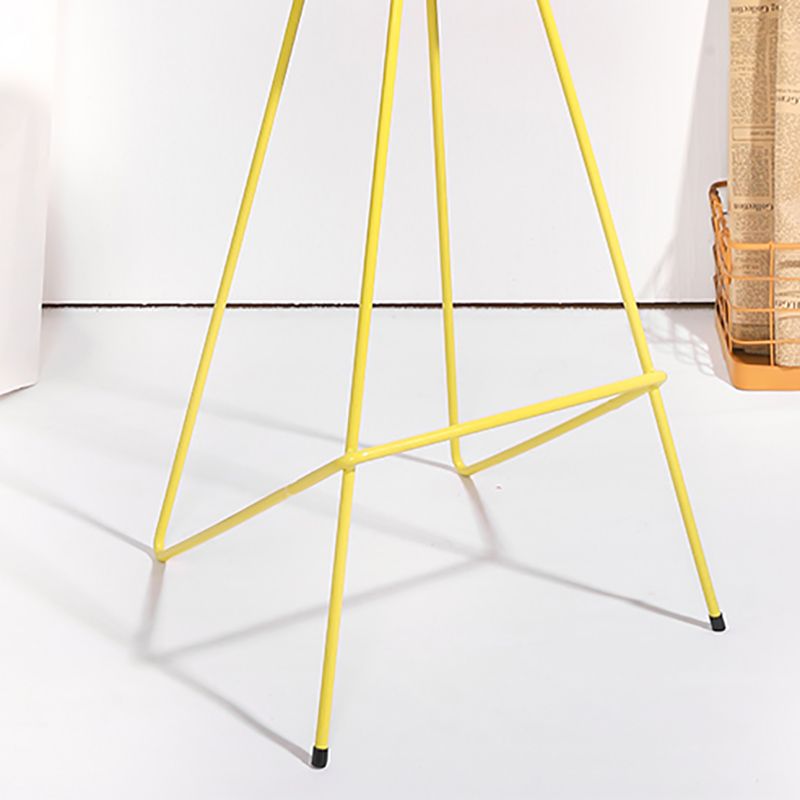 Modern Solid Wood Counter Stool Armless Bar Stool with Footrest Clearhalo 'Bar Furniture' 'Bar Stools' 'bar_stools' 'furn' 'furn_bar_stools' 'Furniture' 'Kitchen & Dining Furniture' 1200x1200_d5d31cee-9125-416f-af98-8ef80f620add