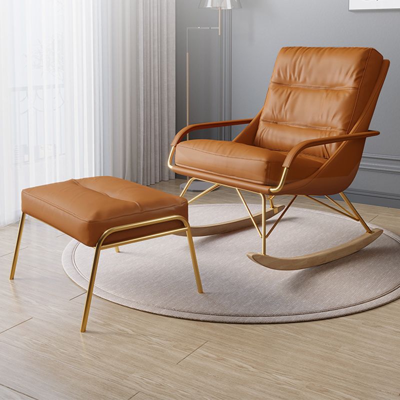 Innenkindergärtlichkeitsofa Schaukelstuhl Glamstil Schaukelstuhl mit Ottomane