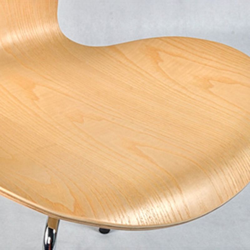 Contemporary Home Side Chair Wingback Wood Dining Room Chair with Metal Legs Clearhalo ' kitchen&dining_furn' 'Dining Chairs' 'Dining Tables & Seating' 'dining_chair' 'furn' 'furn_dining_chair' 'Furniture' 'furniture_dining_chair' 'Kitchen & Dining Furniture' 'kitchen' 1200x1200_d5d65ed9-f4d3-4dca-a14a-3d86fdbeb16f