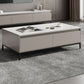 Aucune table basse simple affligeante d'ardoise de table de cocktail de rectangle