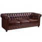 Tight Back Rolled Arm Loveseat Leather Stain Resistant Settee Sofa in Brown Clearhalo 'furn' 'furn_sofas' 'Furniture' 'furniture_sofas' 'kitchen' 'kitchen_sofas' 'Living Room Furniture' 'Sofa' 'sofas' 1200x1200_d5dd8679-23b9-43dc-9010-75305a120a0e