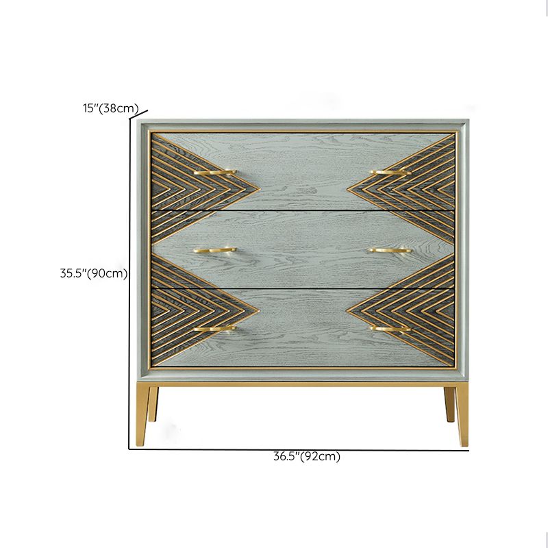 Wooden Storage Chest Dresser Contemporary Glam Dresser for Home Clearhalo 'Bedroom Furniture' 'Dressers & Chests' 'dressers_chests' 'furn' 'furn_dressers_chests' 'Furniture' 1200x1200_d5dfbe1a-6847-4dc8-8009-3392a6318d4e