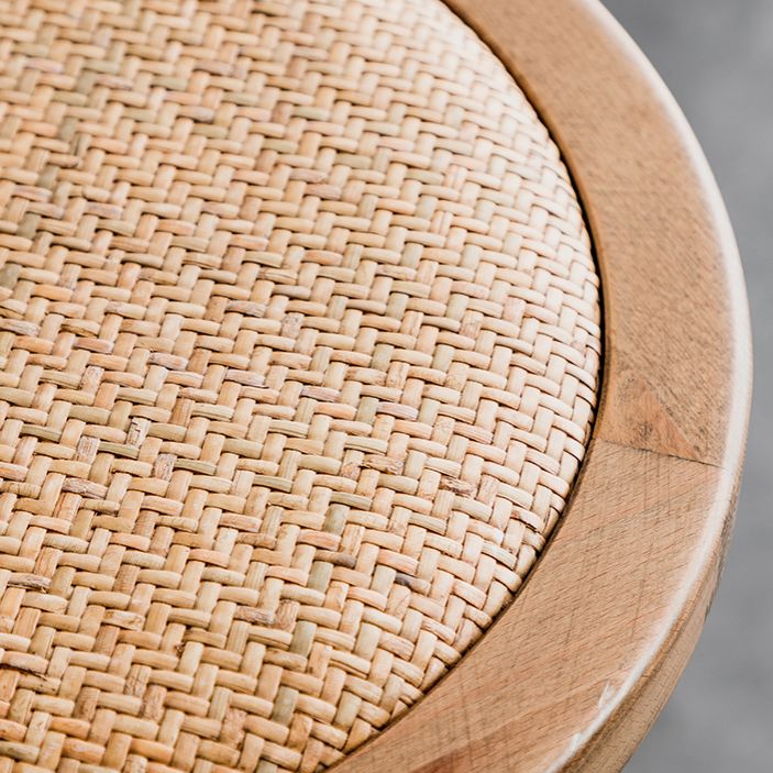 Moderner Holz im Rückenlehne Schalter hoher Stuhl mit 4 Beinen