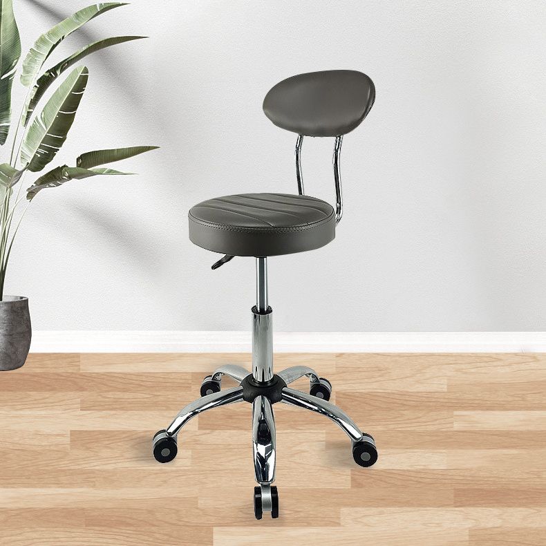 Moderno Metal Barstool de tela Taburada tapizada en el acabado mate para interiores