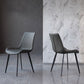 Contemporary Side Chair Metal Solid Back Dining Room Chair for Brasserie Clearhalo 'Dining Chairs' 'Dining Tables & Seating' 'dining_chair' 'furn' 'furn_dining_chair' 'Furniture' 'Kitchen & Dining Furniture' 1200x1200_d5ea0ad0-c321-42be-9824-87cacef655a3