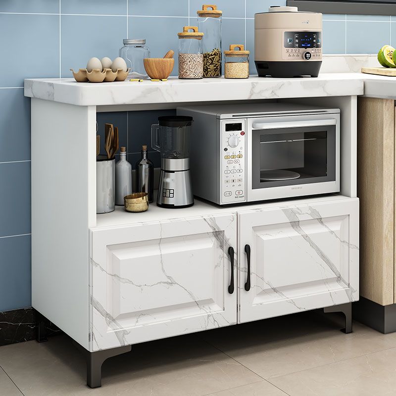 Server per sala da pranzo in marmo moderno in marmo con 2/3 porte