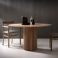 Round Pedestal Dining Site Table Contemporary Style Pine Solid Wood Dinette Table Clearhalo 'Dining Tables & Seating' 'Dining Tables' 'dining_table' 'furn' 'furn_dining_table' 'Furniture' 'furniture_dining_table' 'Kitchen & Dining Furniture' 1200x1200_d5eec68a-8e9d-4d08-9d92-64b44cbe6474