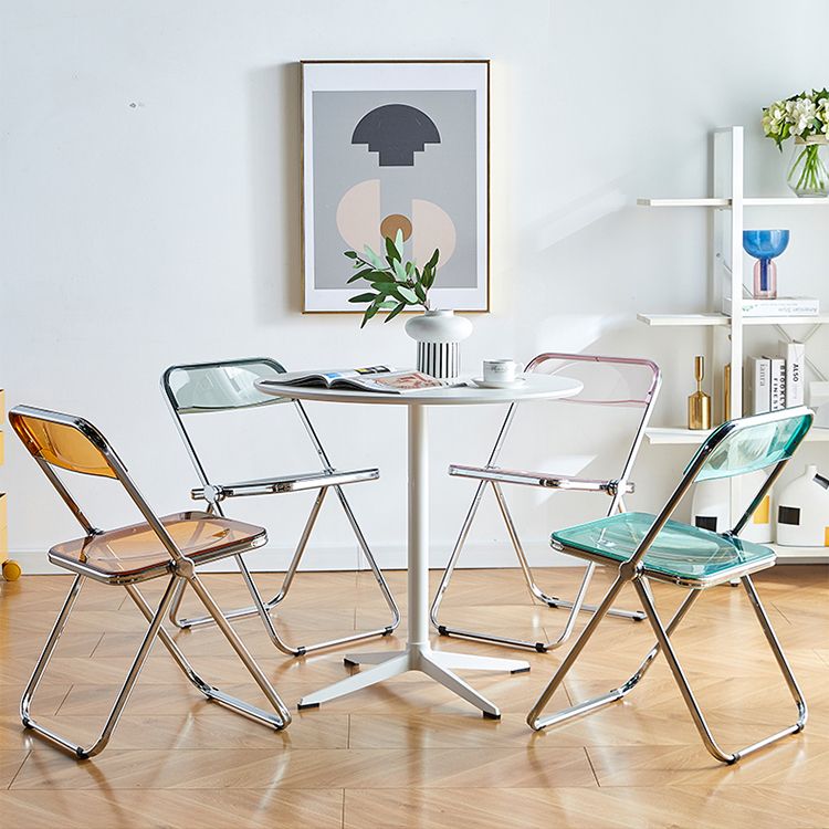 Contemporary Metal Dining Room Chair Folding Armless Side Chair for Restaurant Use Clearhalo ' kitchen&dining_furn' 'Dining Chairs' 'Dining Tables & Seating' 'dining_chair' 'furn' 'furn_dining_chair' 'Furniture' 'furniture_dining_chair' 'Kitchen & Dining Furniture' 'kitchen' 1200x1200_d5efa3a1-8b80-459a-8d80-16a0b8a3c9e1