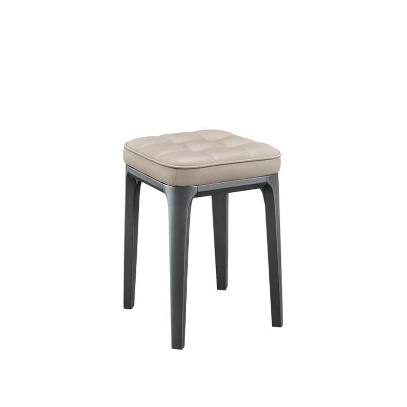 Contemporary Standard Square Leather Standard With Legs for Home Clearhalo 'furn' 'furn_ottomans_poufs' 'Furniture' 'Living Room Furniture' 'Ottomans & Poufs' 'ottomans_poufs' 1200x1200_d5f53e65-f331-47af-86aa-b4f3b33708af