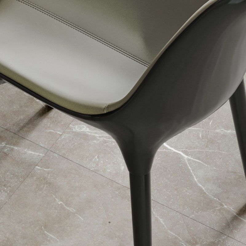 Contemporary Style Chair Metal Dining Room Chair for Dining Room Clearhalo 'Dining Chairs' 'Dining Tables & Seating' 'dining_chair' 'furn' 'furn_dining_chair' 'Furniture' 'Kitchen & Dining Furniture' 1200x1200_d5f66fb7-fcff-4514-b092-27c241683fd1