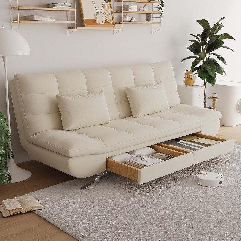 Oreiller canapé-lit de 21 "largeur de largeur comprenant un canapé-lit de rangement