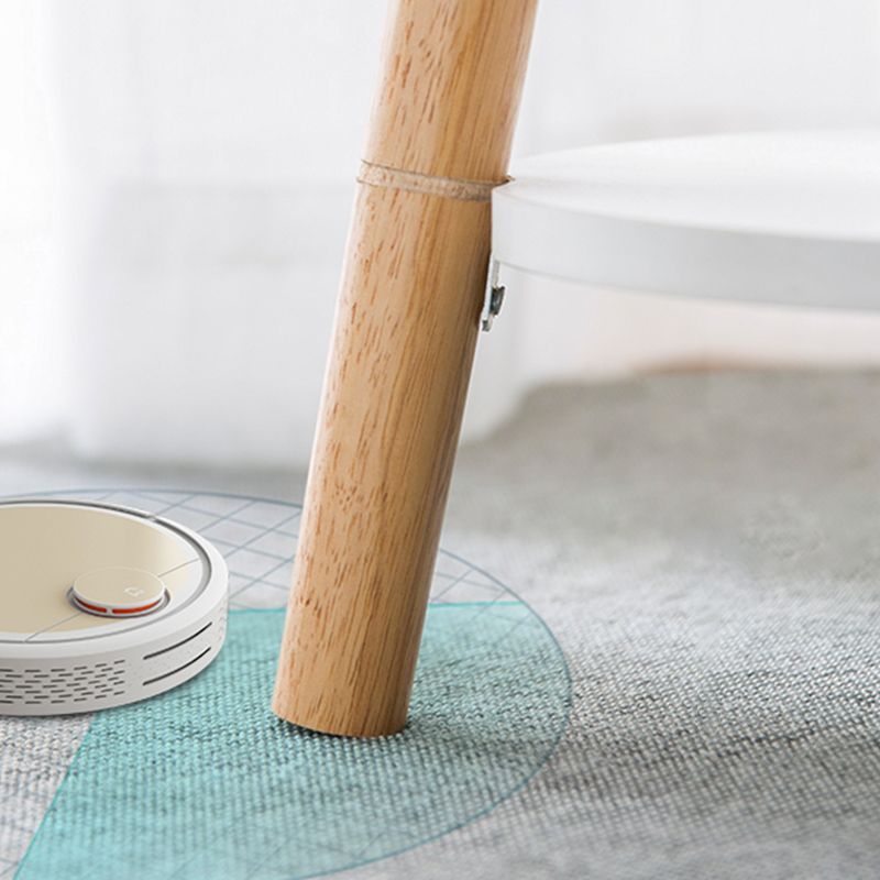 Skandinavischer runder Endtisch Holzstativsofa Beispeicher mit Lagerung