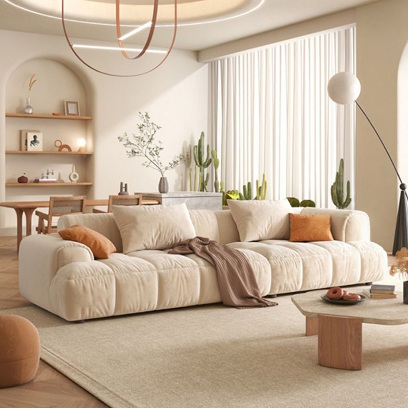 25.6 "H divano scandinavo sezionale a forma di forma a forma di livello