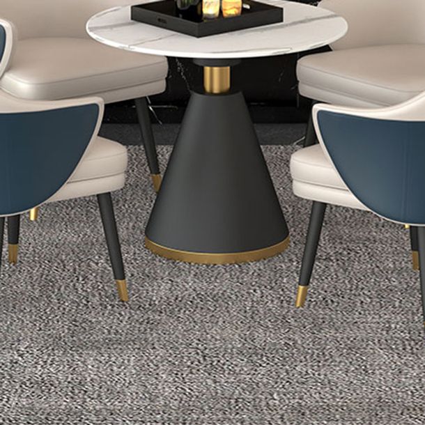 Contemporary 1/5 Pieces Dining Set Metal Dining Room Set for Home Use Clearhalo 'Dining Room Sets' 'Dining Tables & Seating' 'dining_room_set' 'furn' 'furn_dining_room_set' 'Furniture' 'furniture_dining_room_set' 'Kitchen & Dining Furniture' 1200x1200_d5fb6fe8-7928-4594-b396-aff933791a36