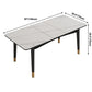 Extendable Sintered Stone Dining Table in White Modern Table with 4 Legs for Restaurant Clearhalo ' dining_table' 'Dining Tables & Seating' 'Dining Tables' 'furn' 'furn_dining_table' 'Furniture' 'furniture_dining_table' 'Kitchen & Dining Furniture' 'kitchen&dining_furn' 'kitchen' 'kitchen_dining_table' 1200x1200_d5fc5120-2ba7-42a8-9eca-2c840730c029