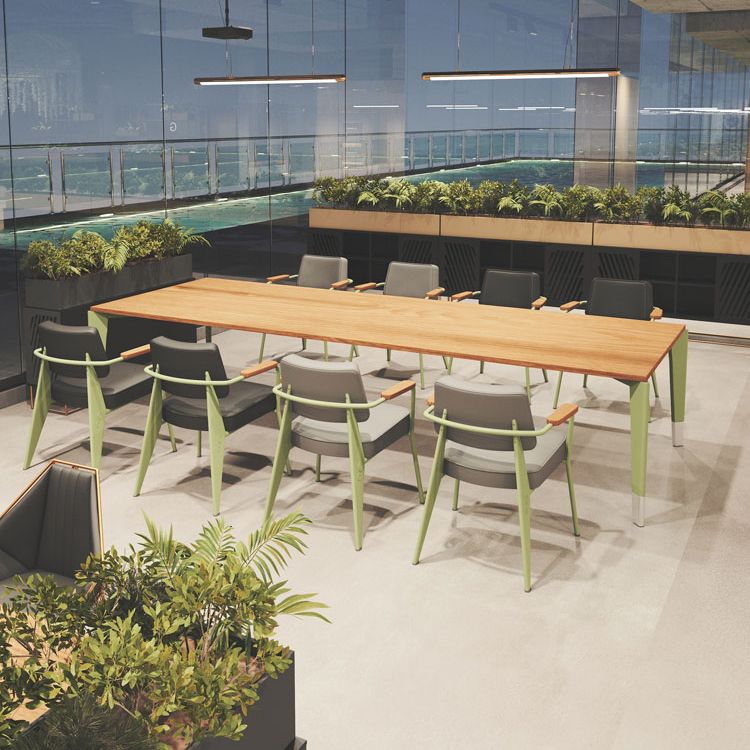 Rectangle 4 Legs Home Furniture Industrial Style Solid Wood Dining Room Collection Clearhalo ' dining_table' 'Dining Tables & Seating' 'Dining Tables' 'furn' 'furn_dining_table' 'Furniture' 'furniture_dining_table' 'Kitchen & Dining Furniture' 'kitchen&dining_furn' 'kitchen' 'kitchen_dining_table' 1200x1200_d5fe47f3-7b67-42de-813b-7beb6d950fcb