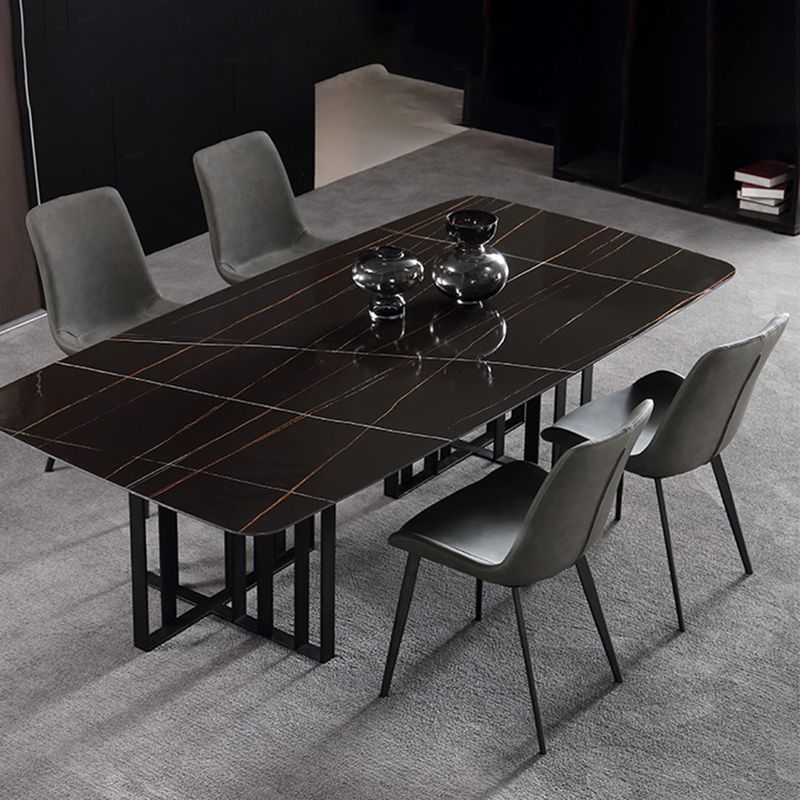 Modern Style Dining Chairs Armless Side Chairs with Metal Legs for Kitchen Clearhalo ' kitchen&dining_furn' 'Dining Chairs' 'Dining Tables & Seating' 'dining_chair' 'furn' 'furn_dining_chair' 'Furniture' 'furniture_dining_chair' 'Kitchen & Dining Furniture' 'kitchen' 1200x1200_d5ff50d9-16e5-4121-8865-c21b9bd2853f