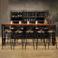 Industrial Bar Table Rectangle Solid Wood Pub Table for Breakroom Clearhalo 'Bar Furniture' 'Bar Tables' 'bar_tables' 'furn' 'furn_bar_tables' 'Furniture' 'Kitchen & Dining Furniture' 1200x1200_d5ffc3ce-f1ea-48b3-923f-971c6172652b