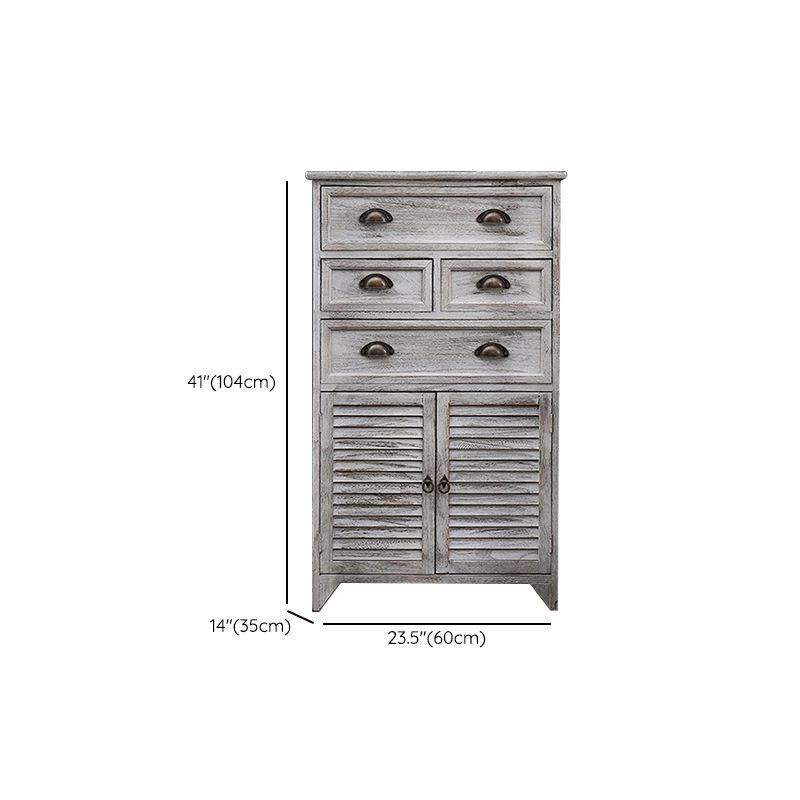 Costa Storage Chox Dresser Cofre de almacenamiento de madera maciza, 13.65 pulgadas de ancho