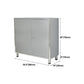 Stainless Steel Sideboard Cabinet Modern Server Cabinet with Storage for kitchen Clearhalo 'buffet_sideboard' 'Buffets & Sideboards' 'furn' 'furn_buffet_sideboard' 'Furniture' 'furniture_buffet_sideboard' 'Kitchen & Dining Furniture' 1200x1200_d6010ac9-12c1-4ae6-9b0a-e7b88435ad7b