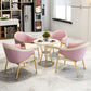 Traditional Luxury White Dining Table Sintered Stone Table with Pedestal Base Clearhalo ' dining_table' 'Dining Tables & Seating' 'Dining Tables' 'furn' 'furn_dining_table' 'Furniture' 'furniture_dining_table' 'Kitchen & Dining Furniture' 'kitchen&dining_furn' 'kitchen' 'kitchen_dining_table' 1200x1200_d6072f31-6ee5-4f08-b557-d5cae332e42f
