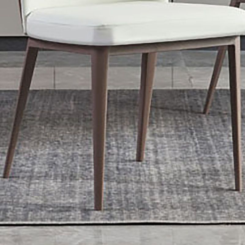 Contemporary Restaurant Leather Side Chair Brown Leg Wingback Dining Chair Clearhalo 'Dining Chairs' 'Dining Tables & Seating' 'dining_chair' 'furn' 'furn_dining_chair' 'Furniture' 'Kitchen & Dining Furniture' 1200x1200_d60d4aac-b232-4ede-ac99-d4d6b44b57c3