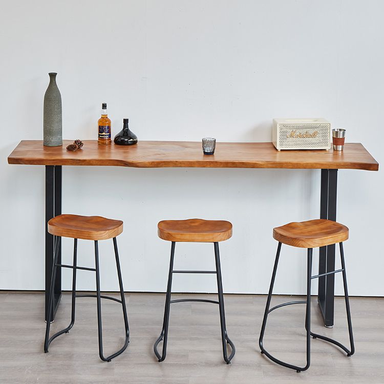 Tavolo da pranzo in legno pino tavolo da bar rettangolo moderno per sala da pranzo