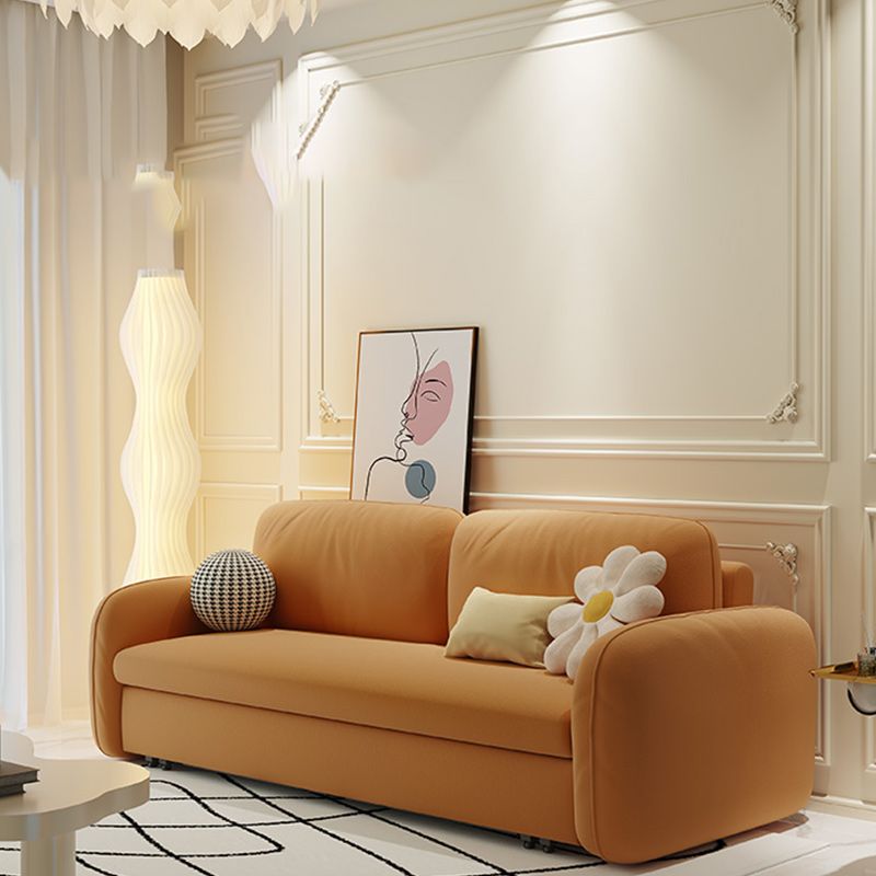 Brown Convertible Sofas Living Room Scandinavian Futon Sleeper Sofa Bed