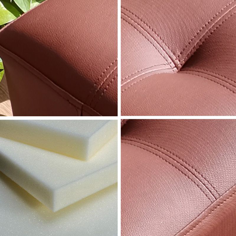 Black Modern Pouf Water Resistant Square Pouf for Home Decor Clearhalo 'furn' 'furn_ottomans_poufs' 'Furniture' 'Living Room Furniture' 'Ottomans & Poufs' 'ottomans_poufs' 1200x1200_d6103117-5aea-497b-939d-2e6f5cfe8027