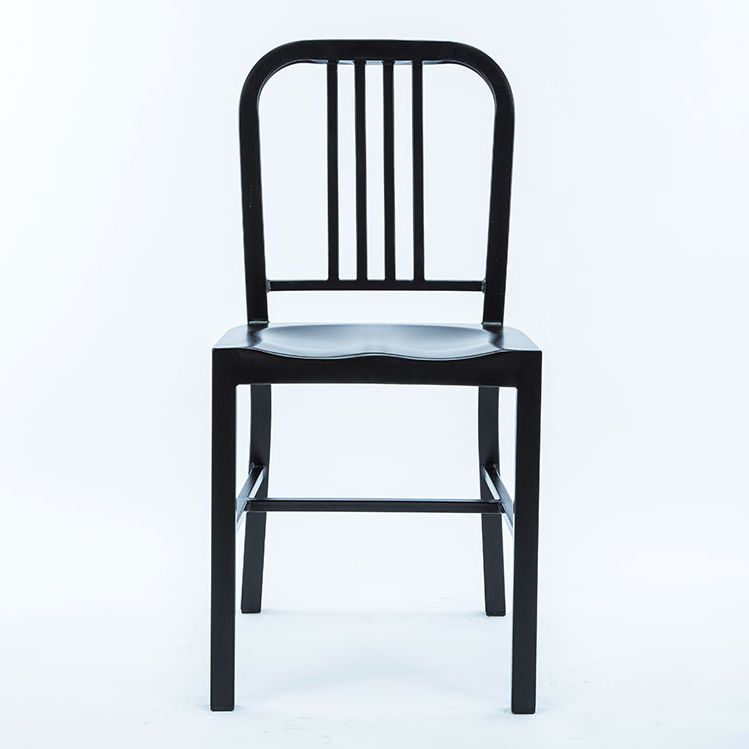 Industrial Dining Chair Windsor Back Side Chair with Metal Legs for Home Use Clearhalo ' kitchen&dining_furn' 'Dining Chairs' 'Dining Tables & Seating' 'dining_chair' 'furn' 'furn_dining_chair' 'Furniture' 'furniture_dining_chair' 'Kitchen & Dining Furniture' 'kitchen' 1200x1200_d6108ef5-865b-4af5-8b9a-c06433ddbef8