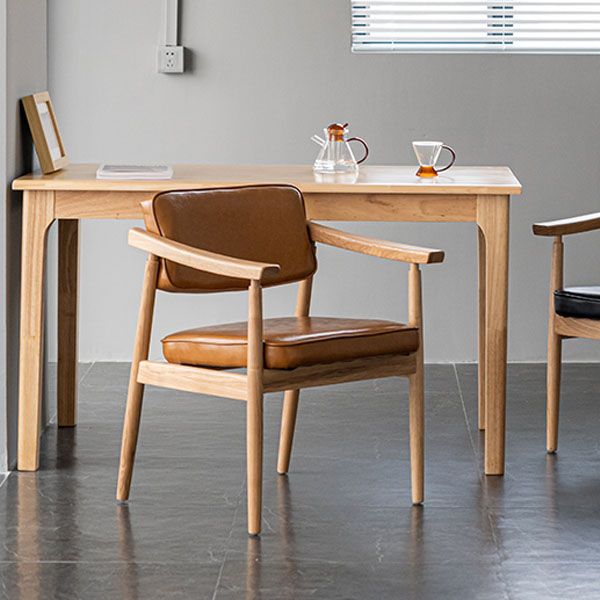 Traditional Style Dining Chairs Kitchen Arm Side Chairs with Wooden Legs Clearhalo ' kitchen&dining_furn' 'Dining Chairs' 'Dining Tables & Seating' 'dining_chair' 'furn' 'furn_dining_chair' 'Furniture' 'furniture_dining_chair' 'Kitchen & Dining Furniture' 'kitchen' 1200x1200_d6158c87-b0aa-4b6e-a603-7424cbd612ab