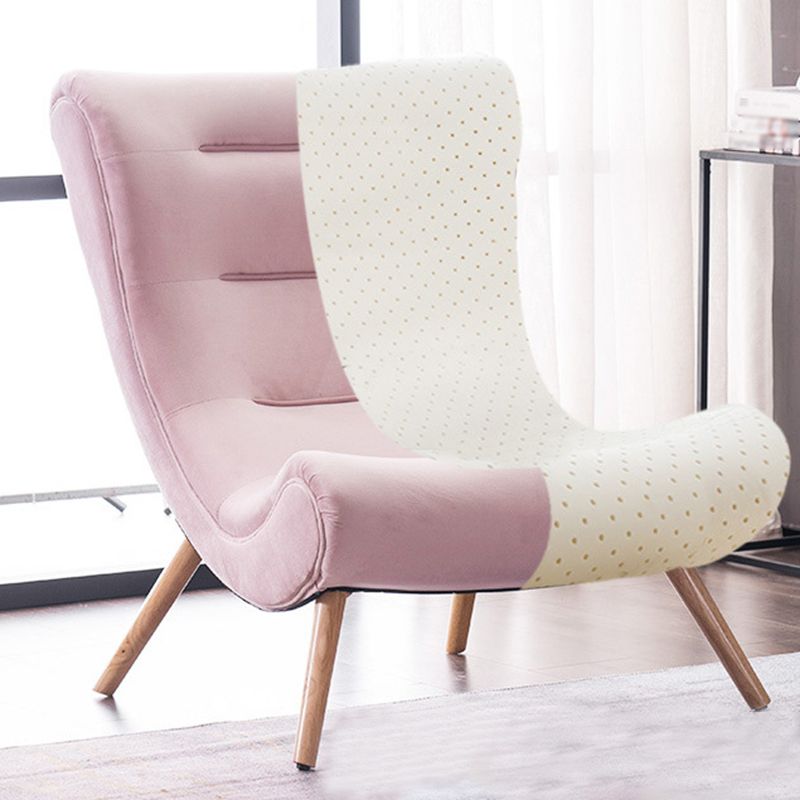 Sedia accento senza braccio imbottita soggiorno sedia del divano dormiente in 40 "l x 32" w x 29,5 "h