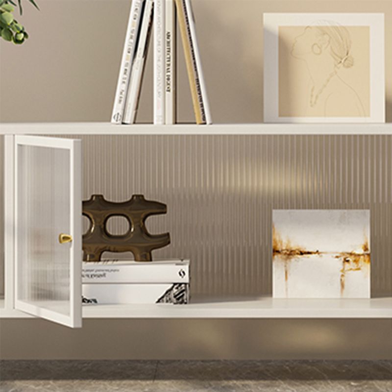 Industrial Metal TV Stand Home Enclosed Storage TV Cabinet with Glass Doors Clearhalo 'furn' 'furn_tv_stands_entertainment_centers' 'Furniture' 'Living Room Furniture' 'TV Stands & Entertainment Centers' 'TV Stands & Media Storage Furniture' 'tv_stands_entertainment_centers' 1200x1200_d6162cf2-4753-4306-8b7d-00f87b7ed488
