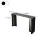 Modern Rectangle Pub Table Set 1/4 Pieces Stone Counter Table for Indoor