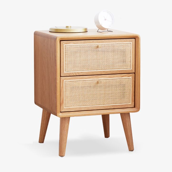 Rattan Bedside Table Modern Minimalist Night Table with Legs Clearhalo 'Bedroom Furniture' 'furn' 'furn_night_stand' 'Furniture' 'night_stand' 'Nightstands' 1200x1200_d61859ee-9a36-4098-aada-d535d076f916