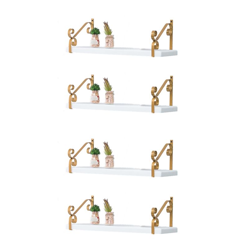 Closed Back Bookshelf Glam Style Wall Mounted Bookcase for Office Home Study Room Clearhalo 'Bookcases' 'furn' 'furn_bookcases' 'Furniture' 'furniture_bookcases' 'Office Furniture' 1200x1200_d61b19b1-03da-48dc-a079-341be6d0c661