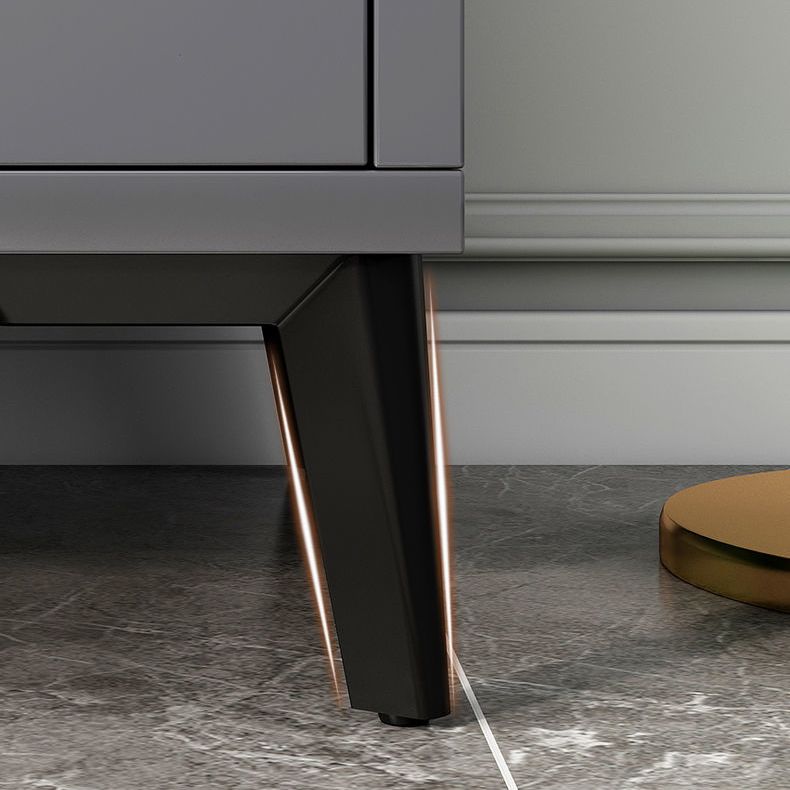 16 "D rangement moderne Commener coffre de rangement en bois en blanc et gris