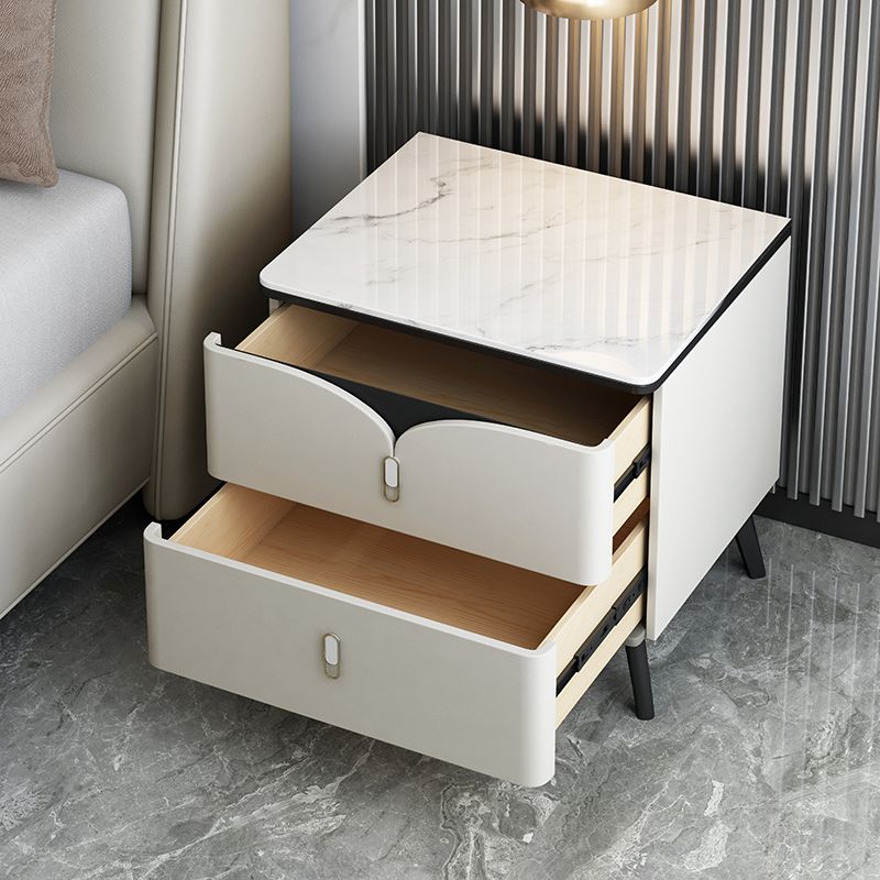 Schubladen Speicherakzent Tisch Nachttisch Antike Finish Nachttisch