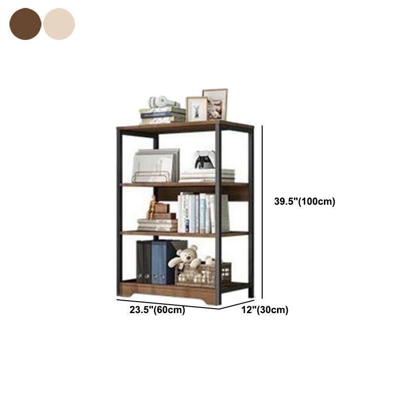 Modern Open Back Etagere Bookcase Steel Bookshelf for Home Office Clearhalo 'Bookcases' 'furn' 'furn_bookcases' 'Furniture' 'Office Furniture' 1200x1200_d61e28a3-6c08-42fb-901a-d89d502e869e