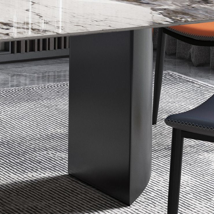 Contemporary 1/4/5/6/7 Pieces Dining Room Set Rectangle Dining Table Set Clearhalo 'Dining Room Sets' 'Dining Tables & Seating' 'dining_room_set' 'furn' 'furn_dining_room_set' 'Furniture' 'furniture_dining_room_set' 'Kitchen & Dining Furniture' 'kitchen&dining_furn' 'kitchen' 1200x1200_d61f3be9-5b31-48d9-b3de-9b4587c9485e