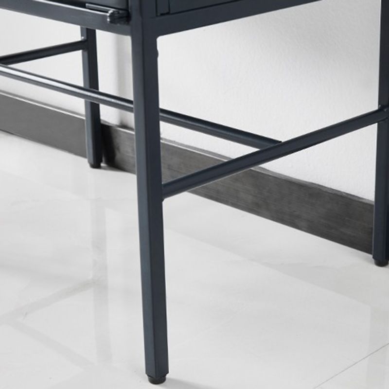 Modern Steel Curio Cabinet Standard 14" W 1 Door Cabinet for Dining Room Clearhalo 'Display & China Cabinets' 'display_china_cabinets' 'furn' 'furn_display_china_cabinets' 'Furniture' 'Kitchen & Dining Furniture' 1200x1200_d623ad60-99c9-452f-84e8-927b5306754a