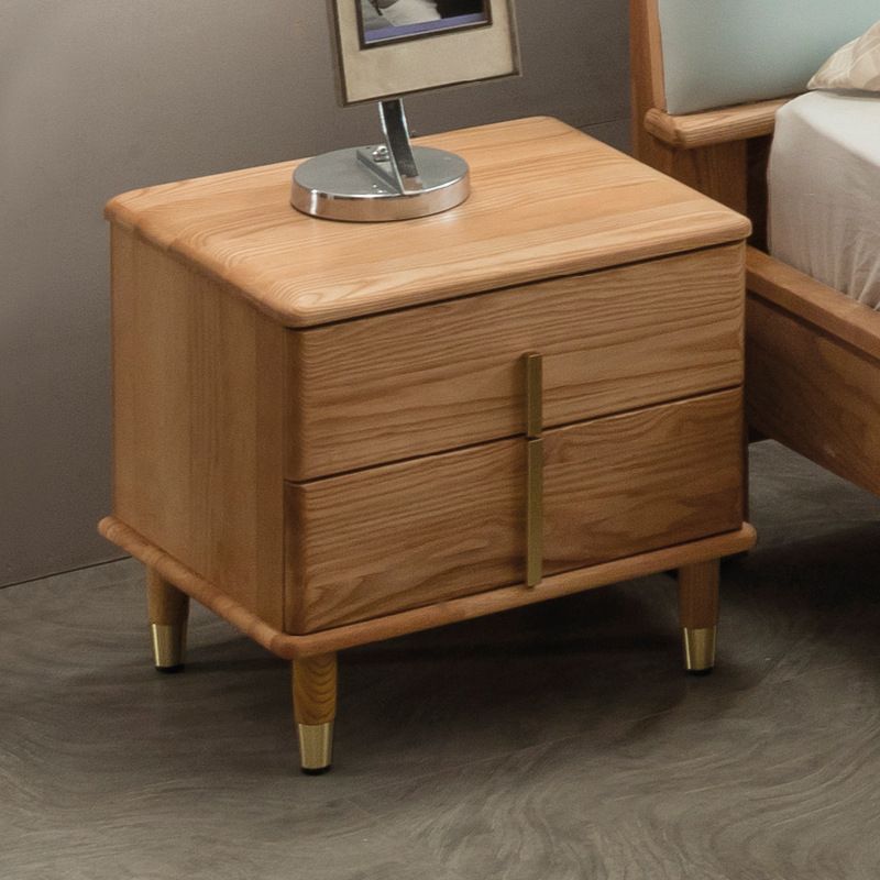 Solid Wood Nightstand Legs Included Accent Table Nightstand with Drawers Clearhalo 'Bedroom Furniture' 'furn' 'furn_night_stand' 'Furniture' 'night_stand' 'Nightstands' 1200x1200_d6258e82-2d45-4511-8ff0-2e3bc8e2bf0e