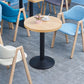 29.53" Tall Contemporary Style Coffee Cocktail Table Metal Pedestal Coffee Table Clearhalo 'Coffee & Accent Tables' 'Coffee Tables' 'coffee_tables' 'furn' 'furn_coffee_tables' 'Furniture' 'Living Room Furniture' 1200x1200_d628699c-b891-4a54-bfd2-c552f05b870e
