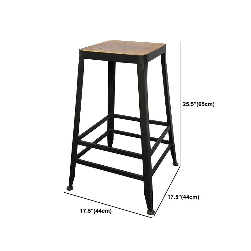 Tavolo da bar in legno massiccio industriale set 1/2/3 pezzi Tavolino con sgabelli alti