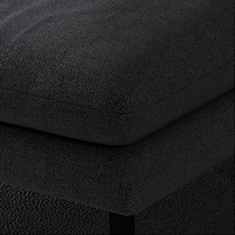 Flared Arm Fabric Sectional with Storage 4-seater Sofa & Chaise Clearhalo 'furn' 'furn_sectionals' 'Furniture' 'Living Room Furniture' 'Sectionals' 1200x1200_d62bcbbb-f5a2-46a1-9e41-de7afcf3013c